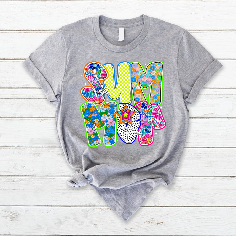 Summer floral Hello Summer Shirt