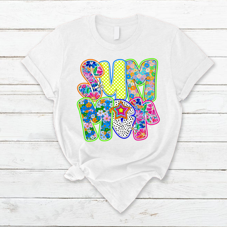 Summer floral Hello Summer Shirt