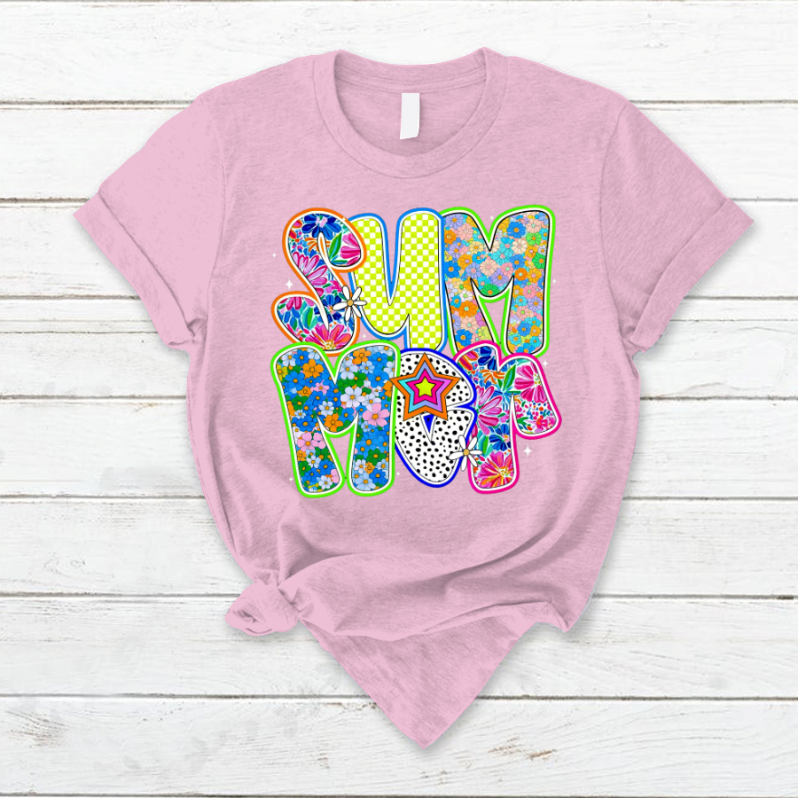Summer floral Hello Summer Shirt