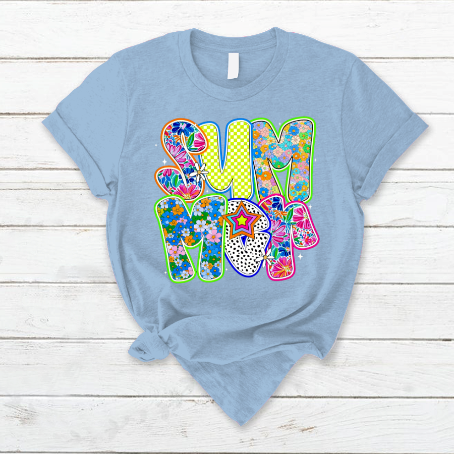 Summer floral Hello Summer Shirt