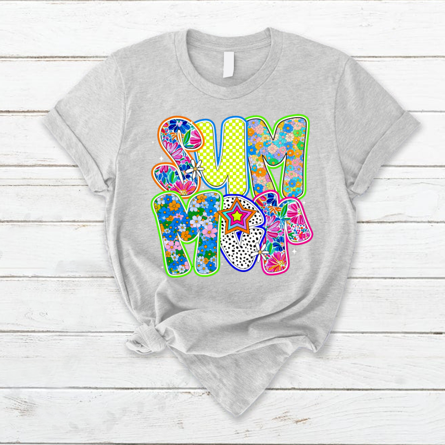 Summer floral Hello Summer Shirt
