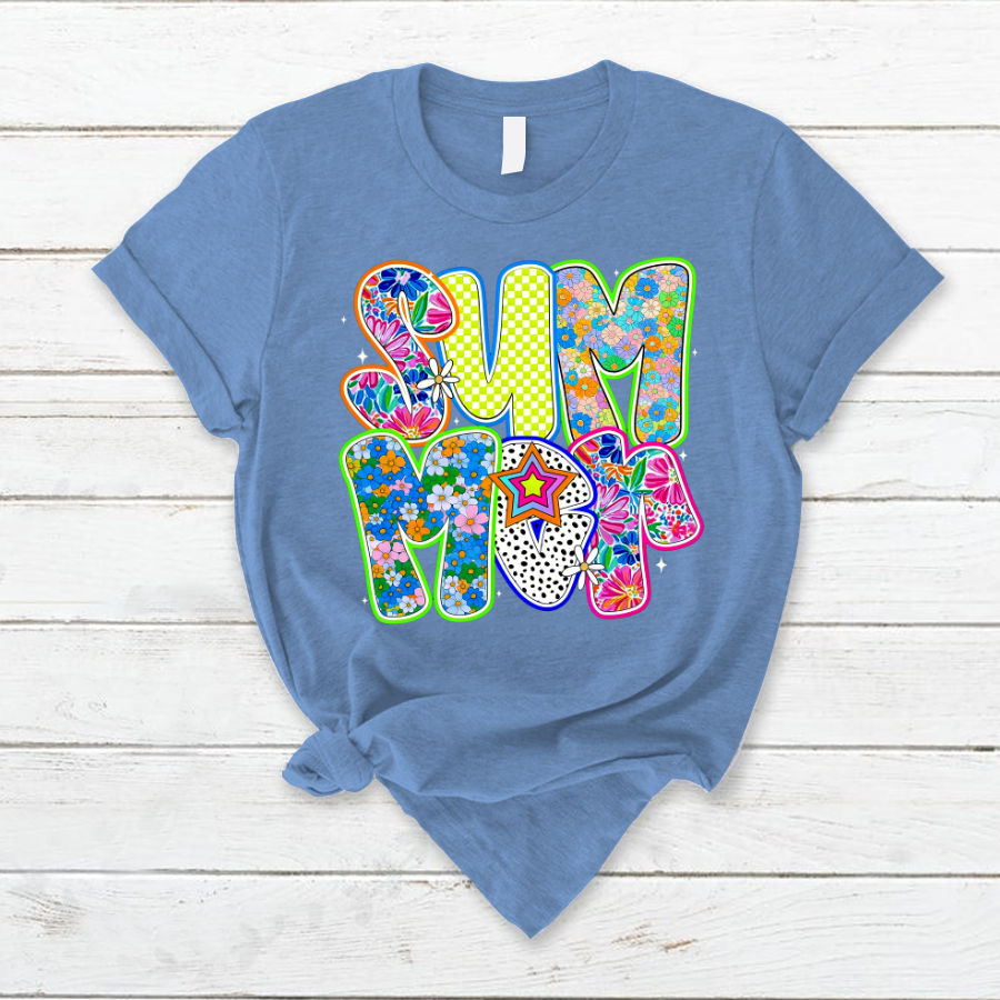 Summer floral Hello Summer Shirt