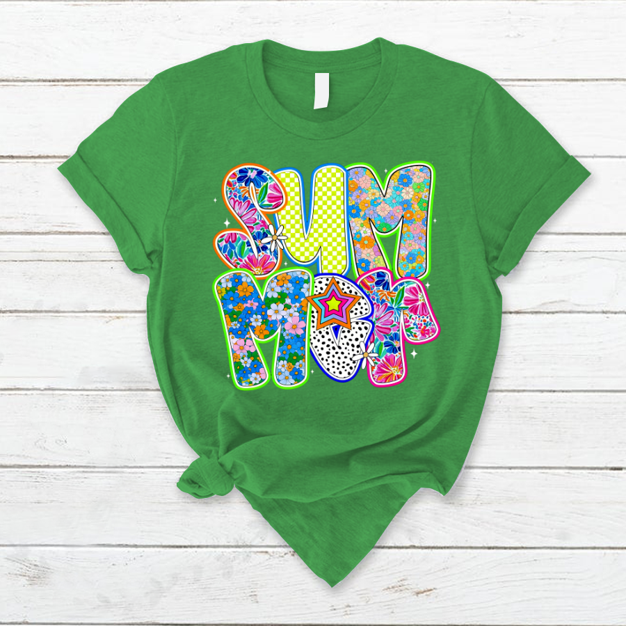 Summer floral Hello Summer Shirt
