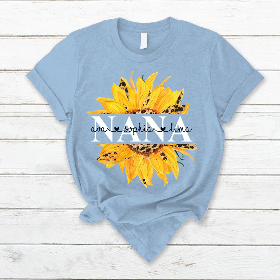 Sunflowers Nana And Kids VTN221126 T-Shirt
