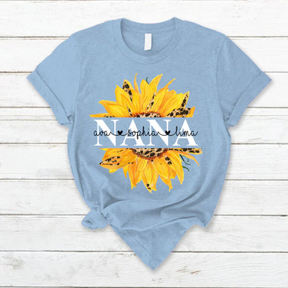 Sunflowers Nana And Kids VTN221126 T-Shirt