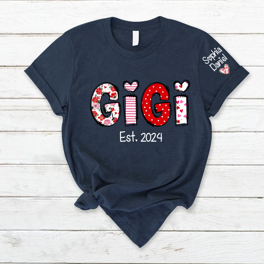 Valentine Custom Gigi Est Kids CTH01 T-Shirt
