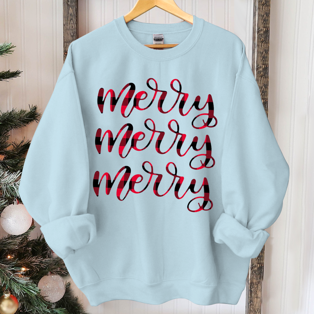 Womens christmas sweater, buffalo plaid christmas shirt, christmas shirt for women, christmas sweatshirt women, womens christmas outfit