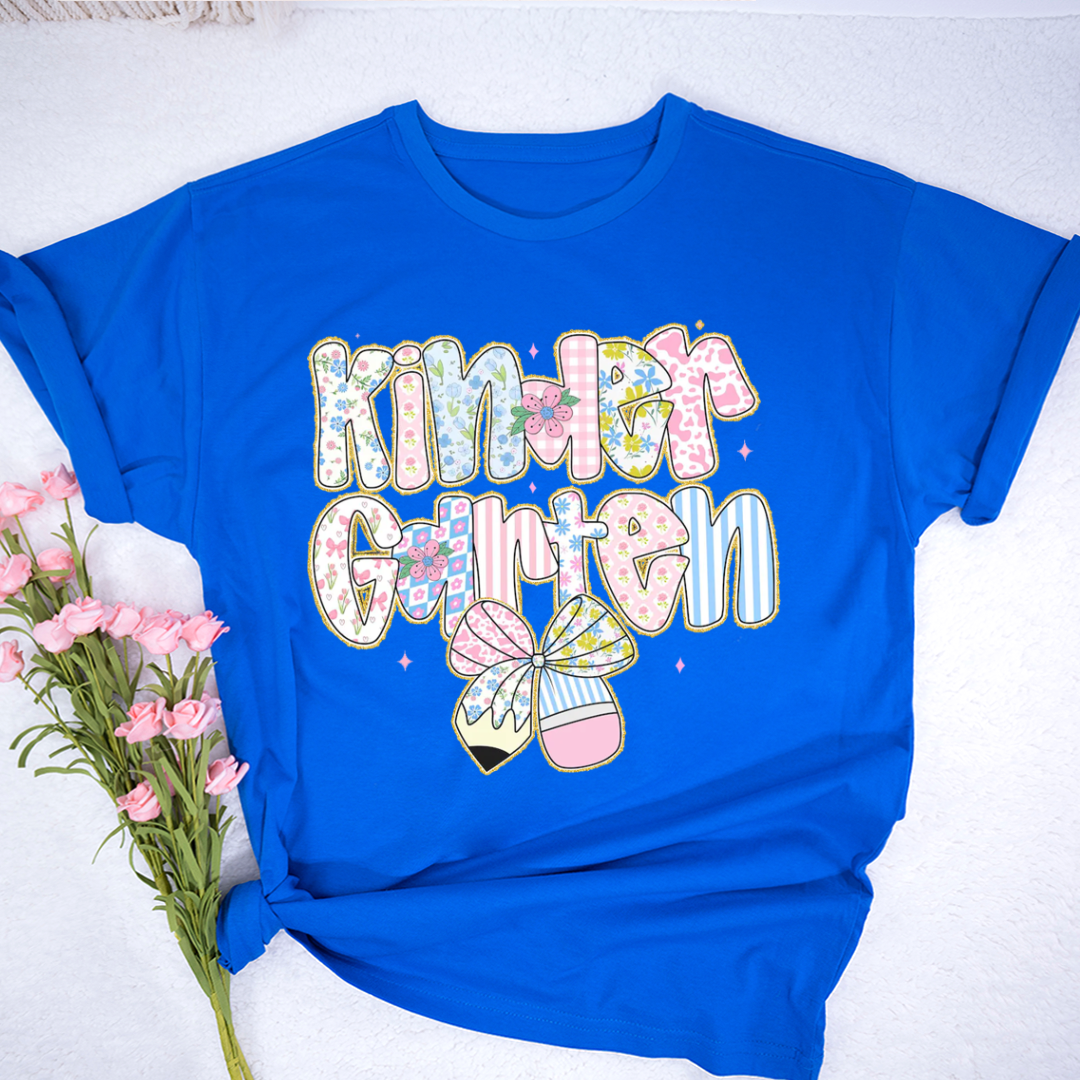 Preppy Back to School Floral Personalized