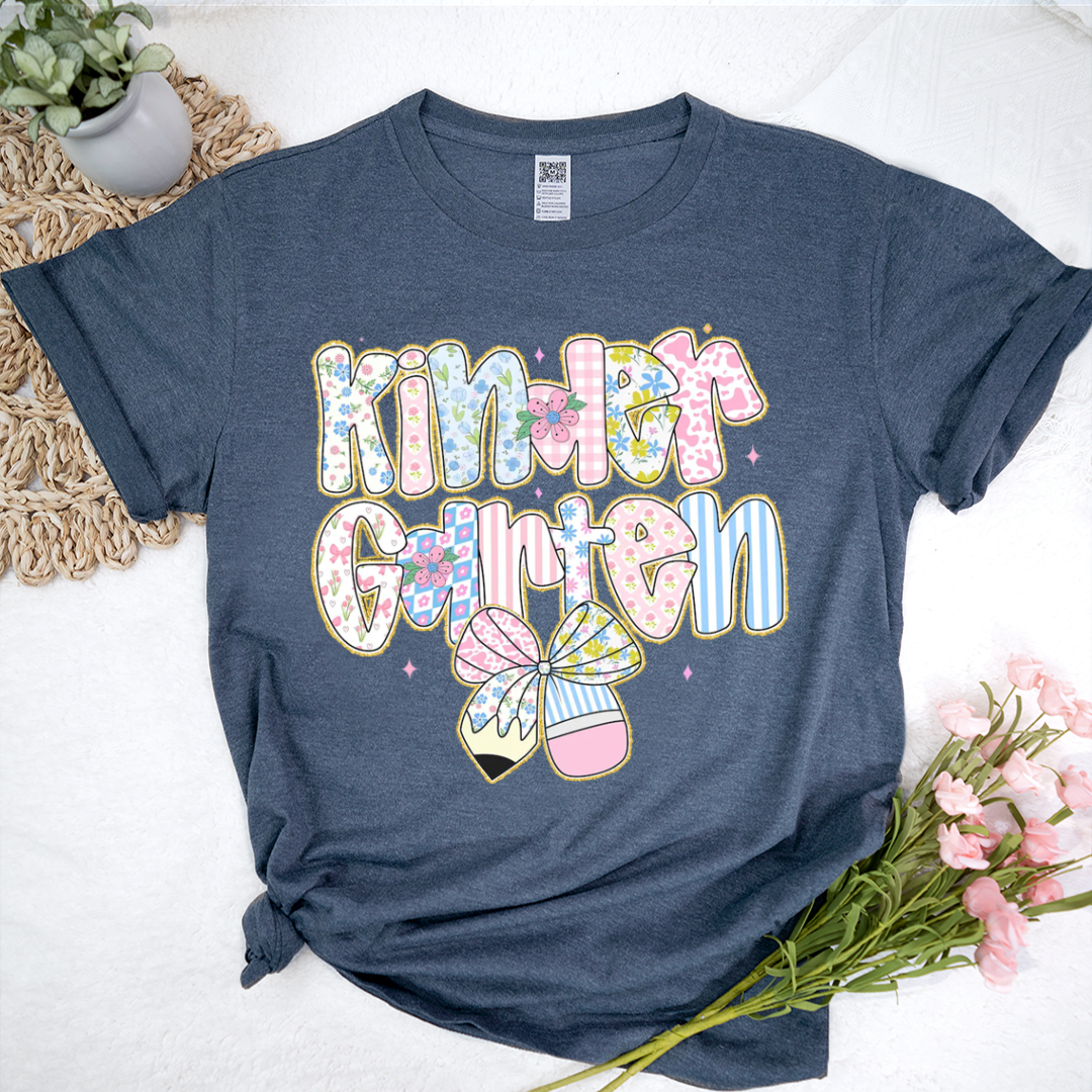 Preppy Back to School Floral Personalized