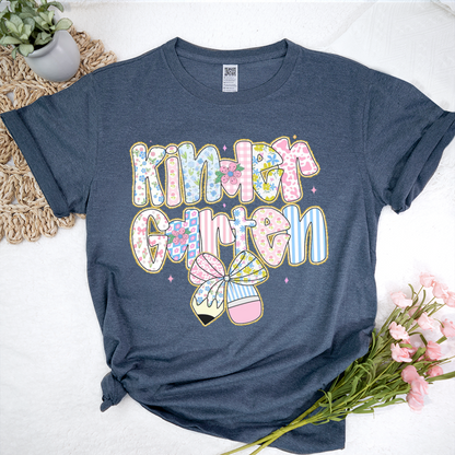 Preppy Back to School Floral Personalized