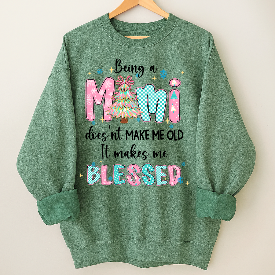 Being A Mimi Doesn't Make Me Old It Make Me Blessed Shirt