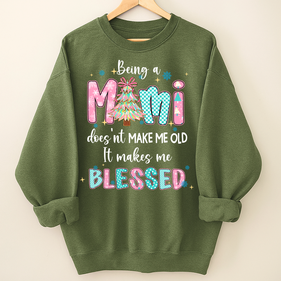 Being A Mimi Doesn't Make Me Old It Make Me Blessed Shirt