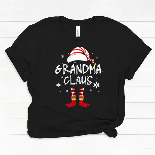 Godmerch Personalized Grandma Claus Merry Christmas Classic Canvas