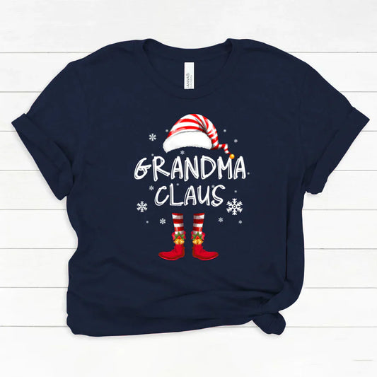 Godmerch Personalized Grandma Claus Merry Christmas Classic Canvas