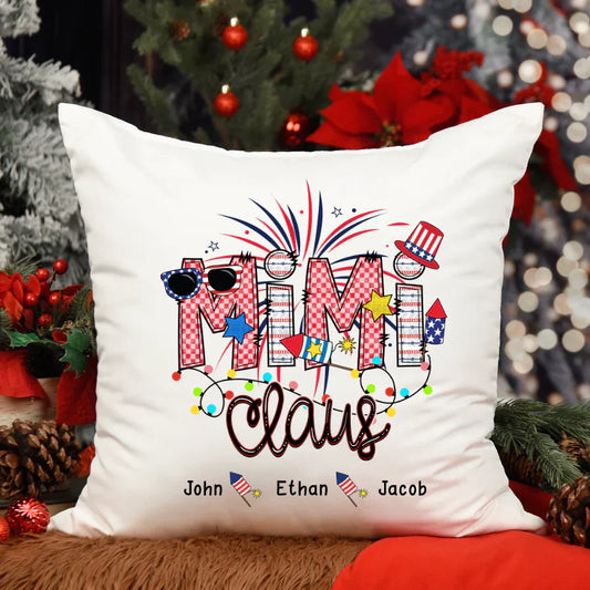 Christmas Mimi Claus And Kids CTH01 Indoor Pillow