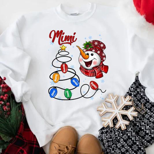 Christmas Tree Mimi And Grandkids CTH01 Sweatshirt