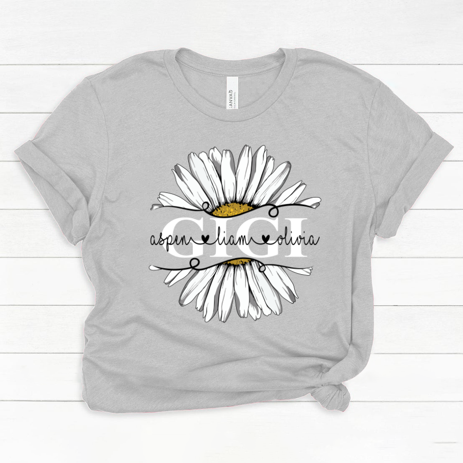 Gigi And Grandkids Flower Daisy Classic Canvas