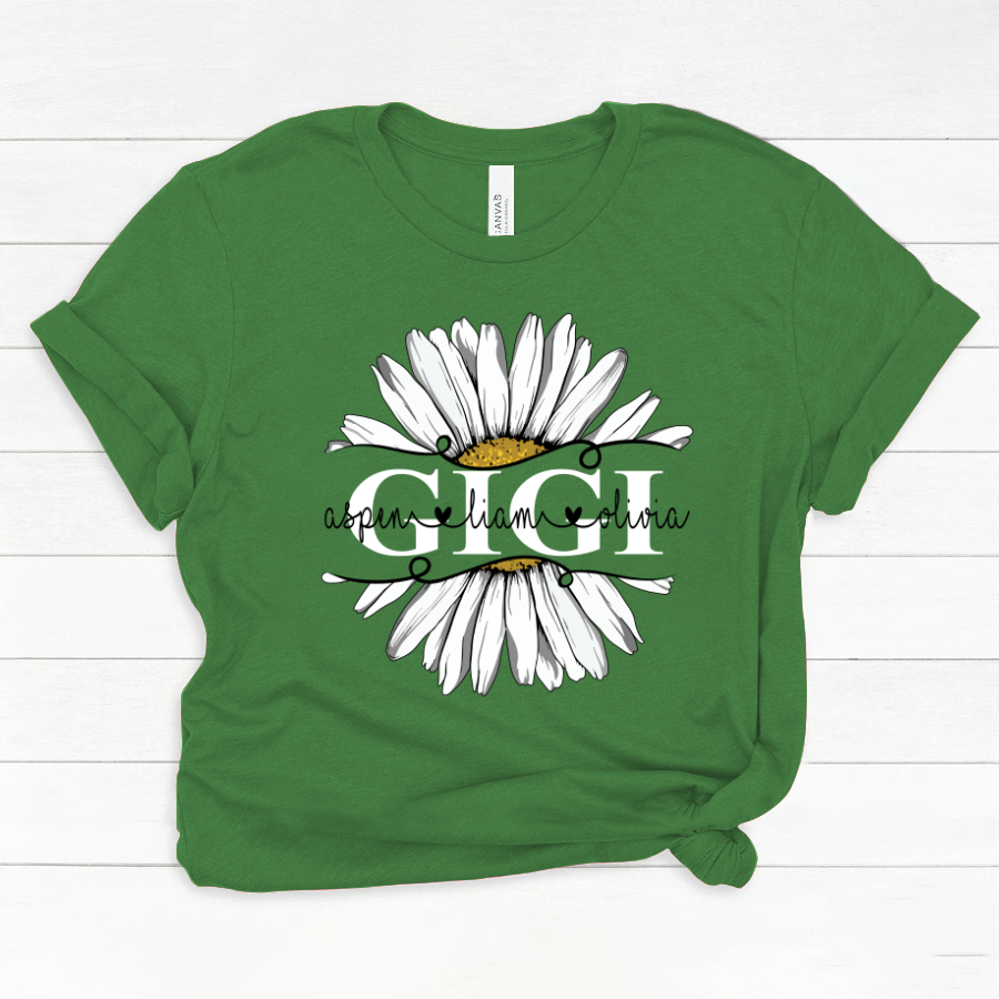 Gigi And Grandkids Flower Daisy Classic Canvas