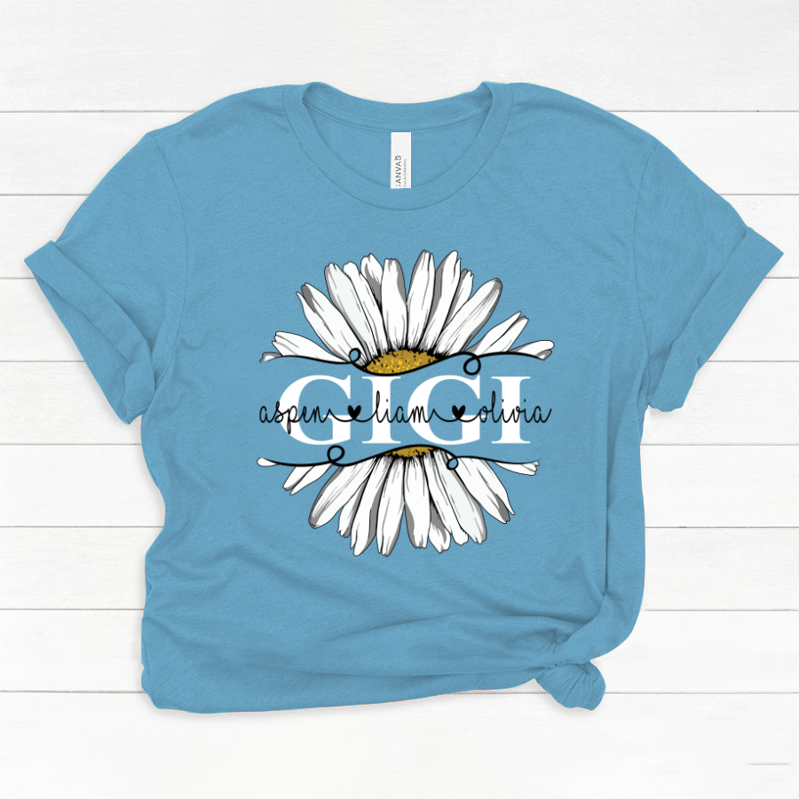 Gigi And Grandkids Flower Daisy Classic Canvas