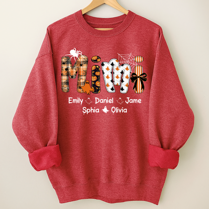 Preppy Halloween Gigi Cute Ghost Grandma and Grankids Shirt