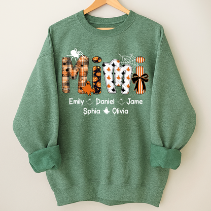 Preppy Halloween Gigi Cute Ghost Grandma and Grankids Shirt
