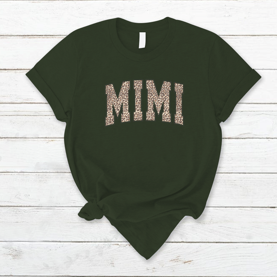 Leopard Mimi Mother's Day Shirt