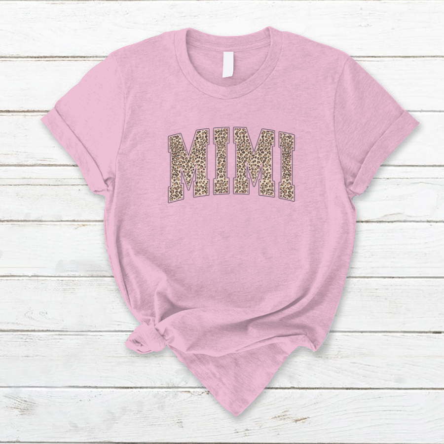 Leopard Mimi Mother's Day Shirt