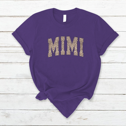 Leopard Mimi Mother's Day Shirt