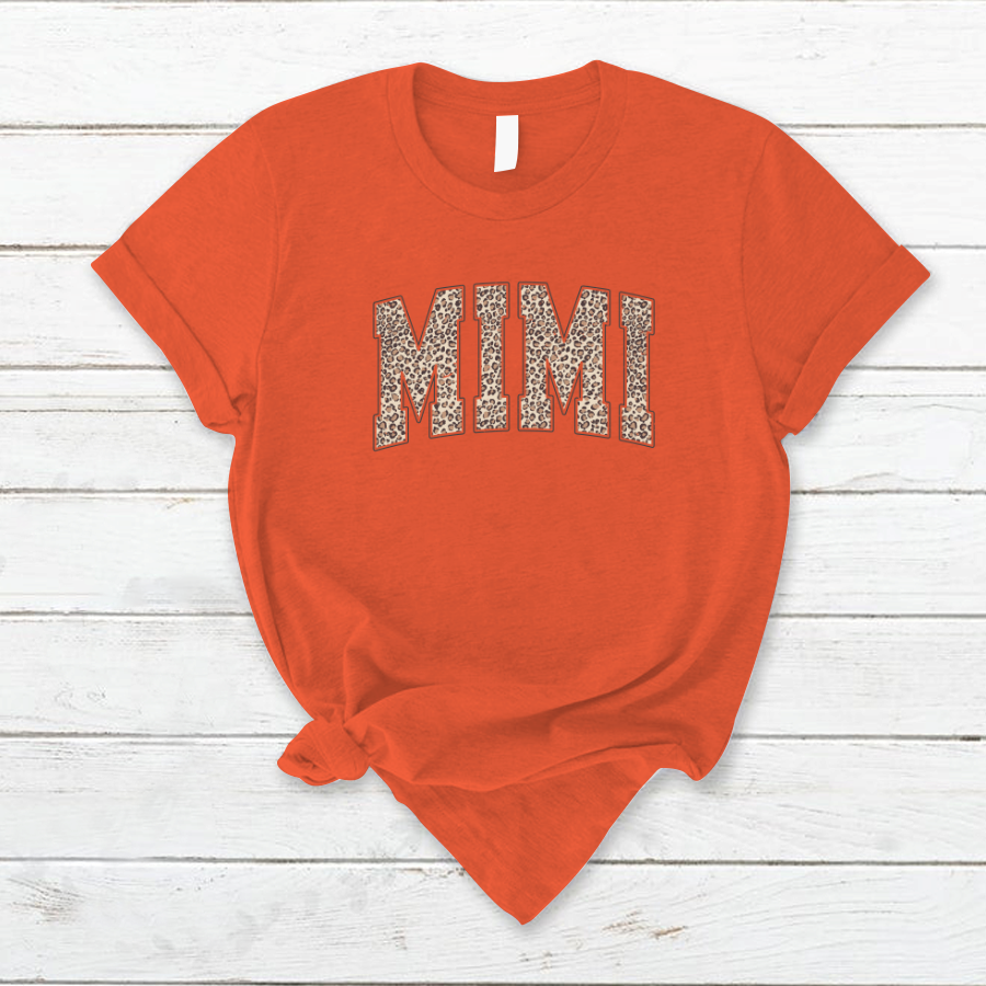 Leopard Mimi Mother's Day Shirt