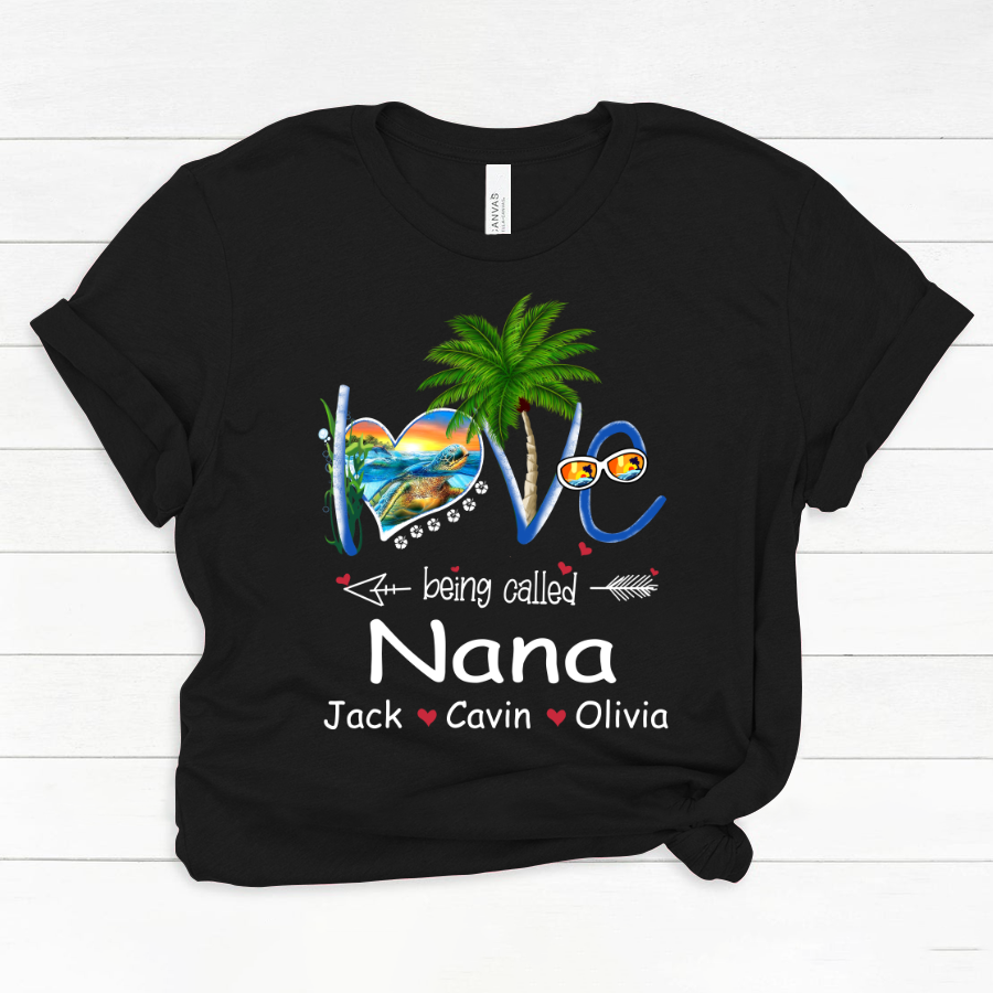 Love being called grandma grandkids Classic Canvas