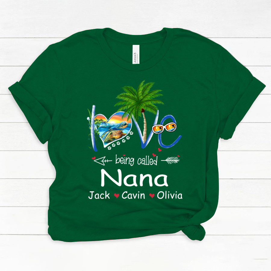 Love being called grandma grandkids Classic Canvas