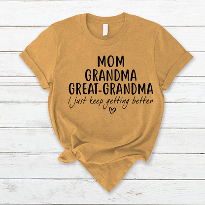 Mom Grandma Great Grandma CL01 T-Shirt