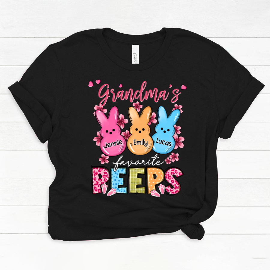 Personalized Grandma's Favorite Peeps CL01 Classic Canvas
