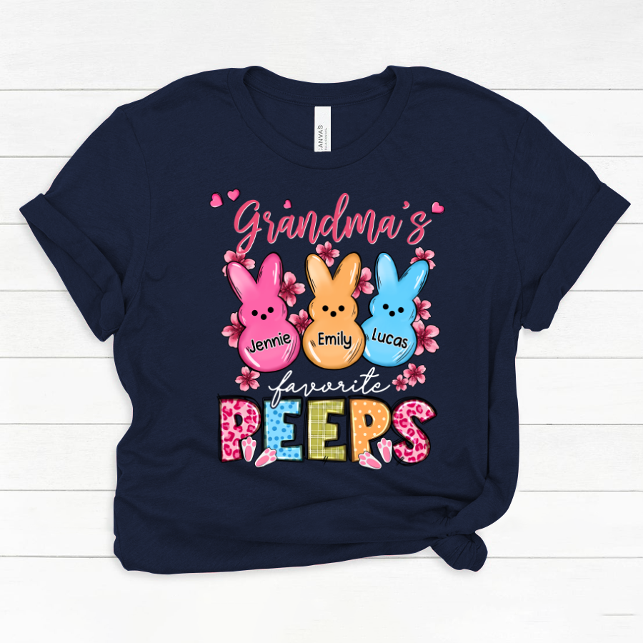 Personalized Grandma's Favorite Peeps CL01 Classic Canvas