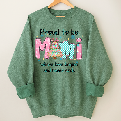 Pround To Be Mimi Where Love Begins And Never Ends Shirt