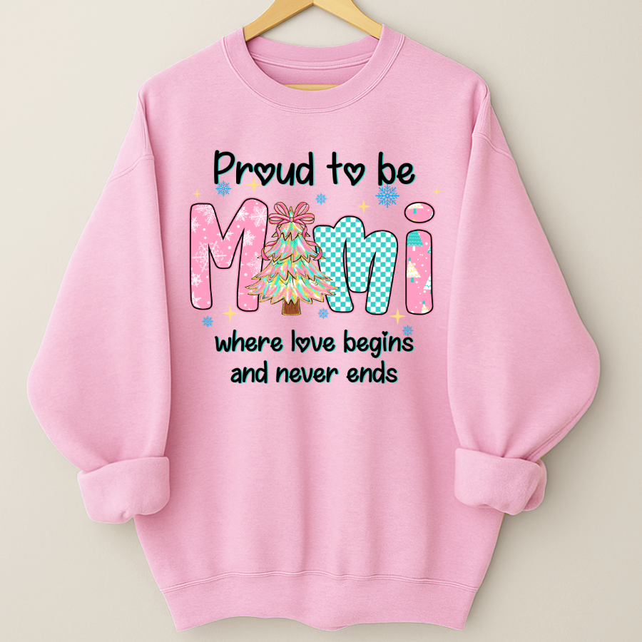 Pround To Be Mimi Where Love Begins And Never Ends Shirt