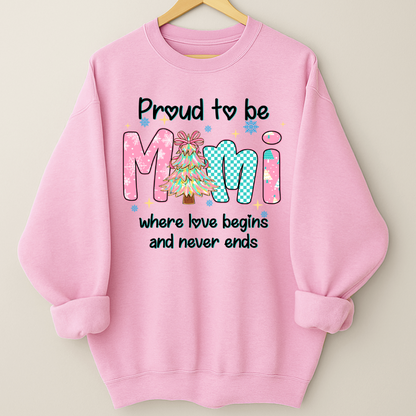 Pround To Be Mimi Where Love Begins And Never Ends Shirt