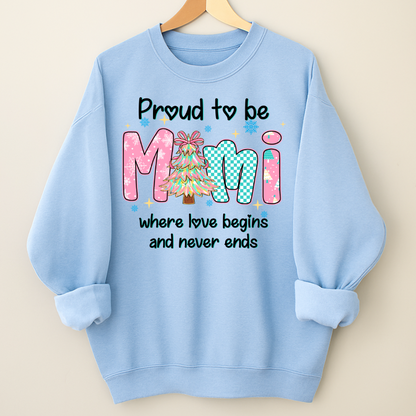 Pround To Be Mimi Where Love Begins And Never Ends Shirt