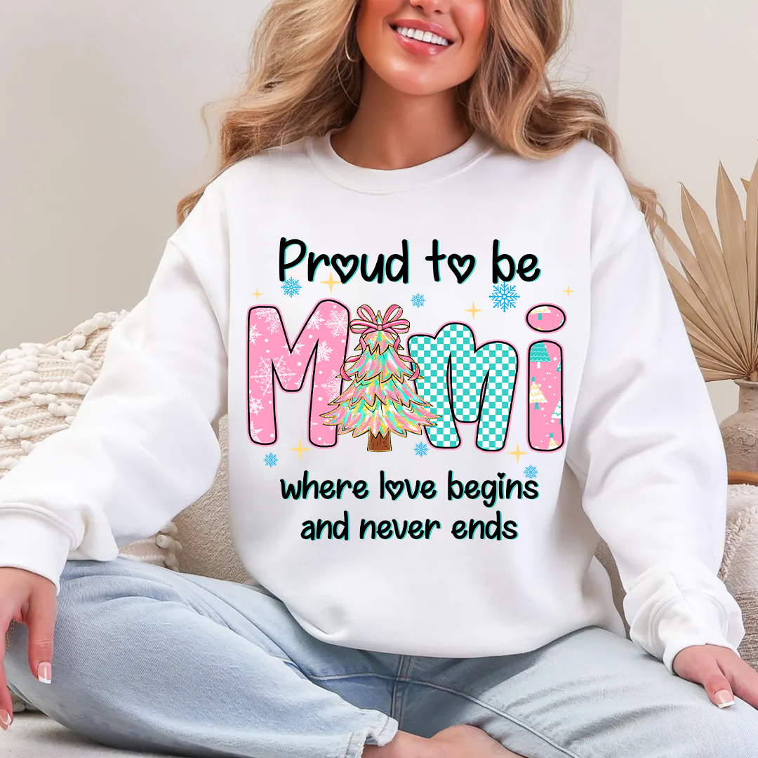 Pround To Be Mimi Where Love Begins And Never Ends Shirt