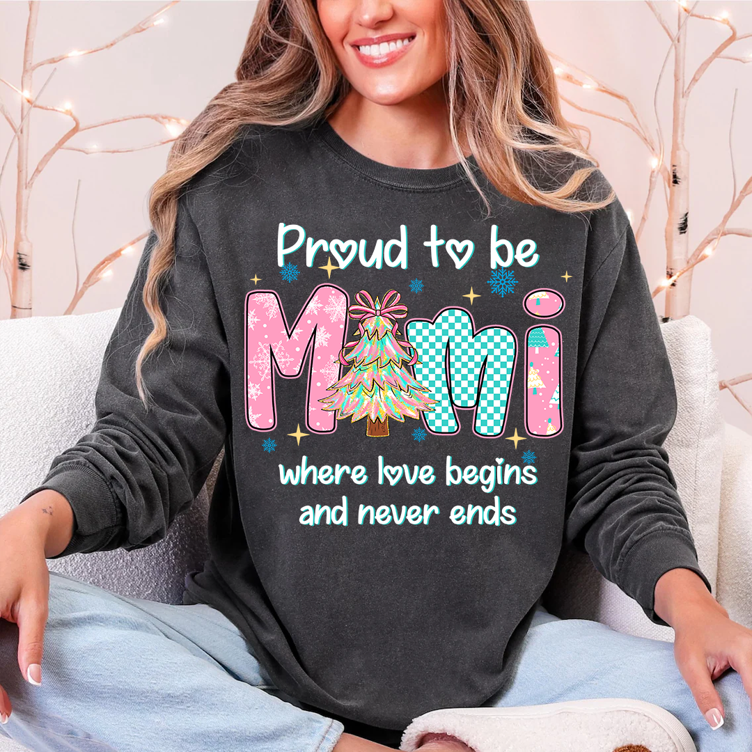 Pround To Be Mimi Where Love Begins And Never Ends Shirt