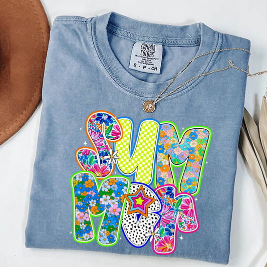 Summer floral Hello Summer Shirt