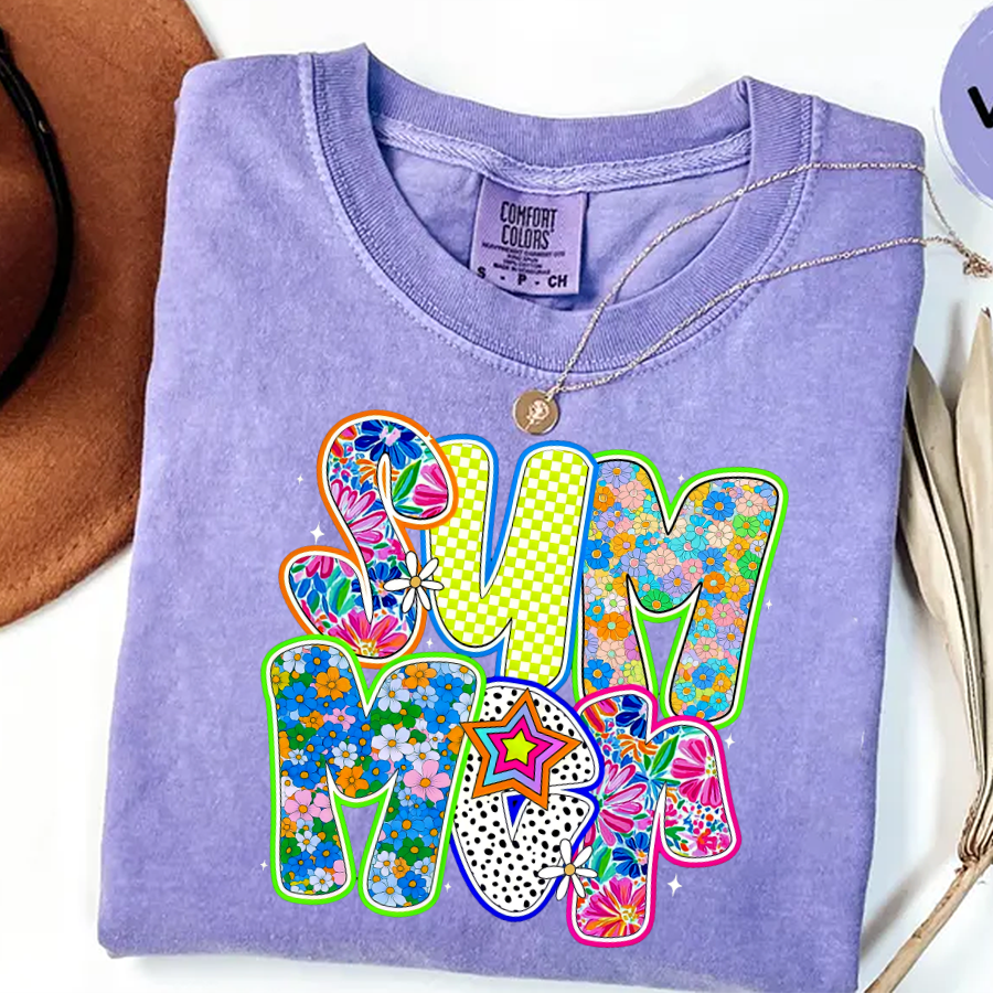 Summer floral Hello Summer Shirt