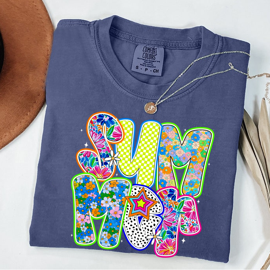 Summer floral Hello Summer Shirt