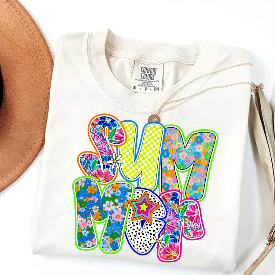 Summer floral Hello Summer Shirt