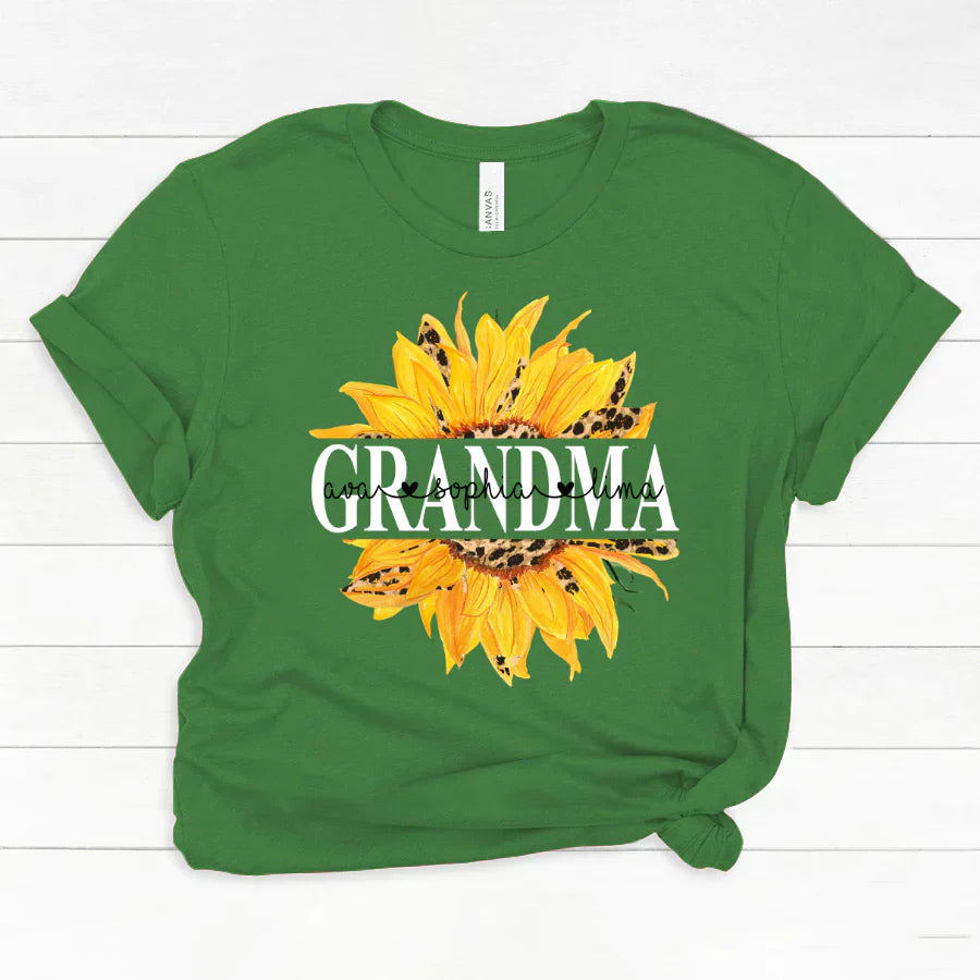 Sunflowers Grandma And Kids VTN221126 Classic Canvas