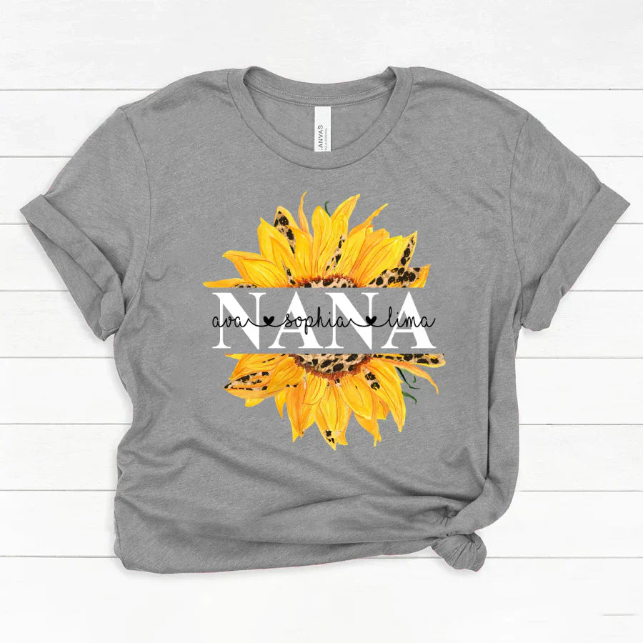 Sunflowers Nana And Kids VTN221126 Classic Canvas