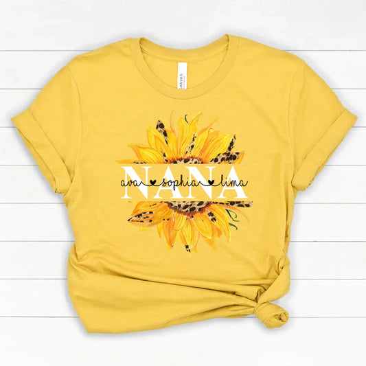 Sunflowers Nana And Kids VTN221126 Classic Canvas