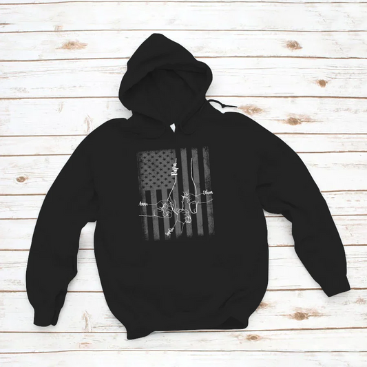 They Call Me Papa Hands Flag VTN221126 Hoodie