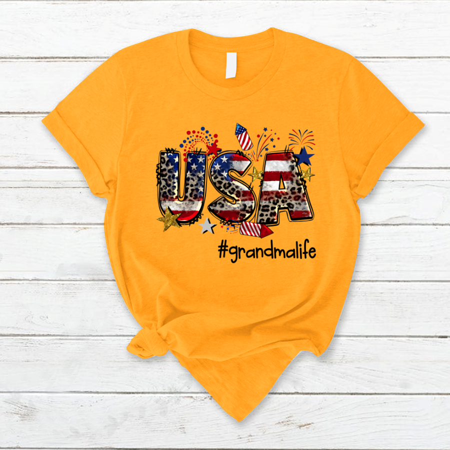 USA 4th of July  grandmalife CL01 T-Shirt