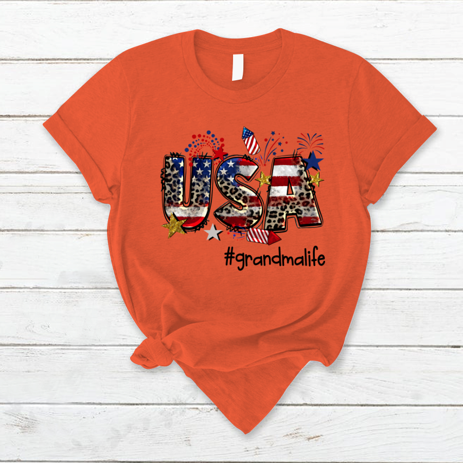 USA 4th of July  grandmalife CL01 T-Shirt